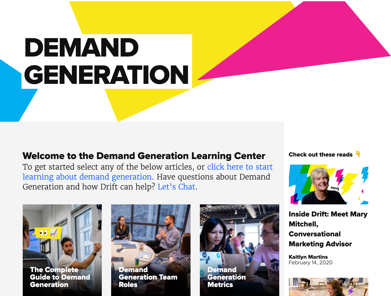 demand generation